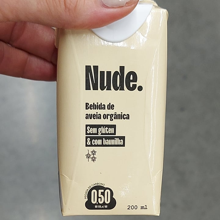 photo of Nude Bebida de Aveia Orgânica sem glúten & com baunilha shared by @yarabastos on  16 Mar 2023 - review