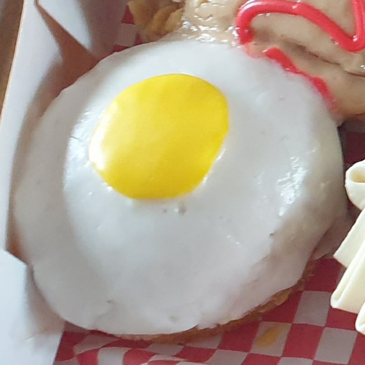photo of Future Doughnuts Easter Fried Egg With Custard shared by @lydiahawkins on  10 Apr 2023 - review