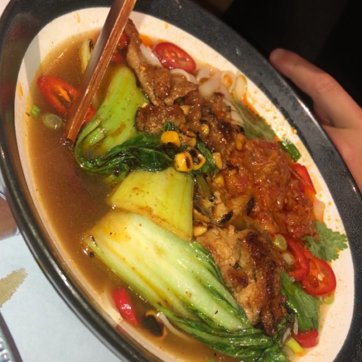 photo of wagamama Teriyaki Vegan ‘Chicken’ Ramen shared by @miaparker02 on  22 Jan 2023 - review