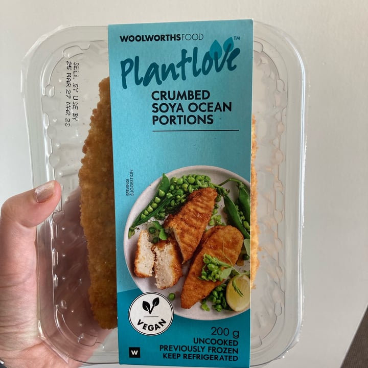 photo of Woolworths Crumbed Soya Ocean Portions shared by @catherinews on  12 Mar 2023 - review