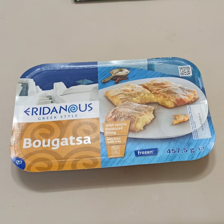 photo of Eridanous Bougatsa with vanilla creme filling shared by @nikolaus on  16 Dec 2022 - review