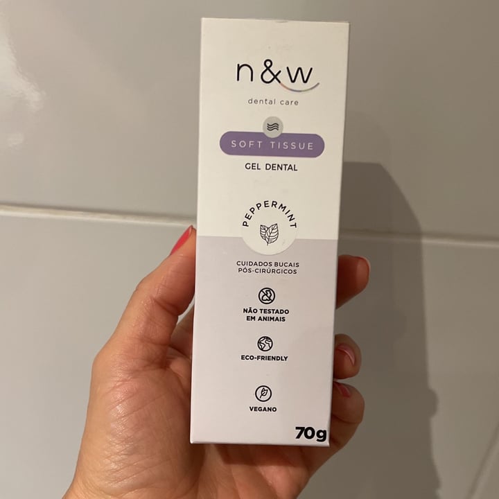 photo of N&W Dental Care Gel Dental Soft Tissue Peppermint shared by @georginamustafa on  12 May 2023 - review