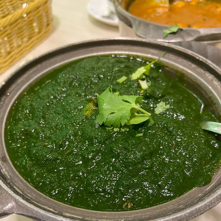 photo of Gokul Vegetarian Restaurant Palak Aloo shared by @fxk on  28 May 2023 - review