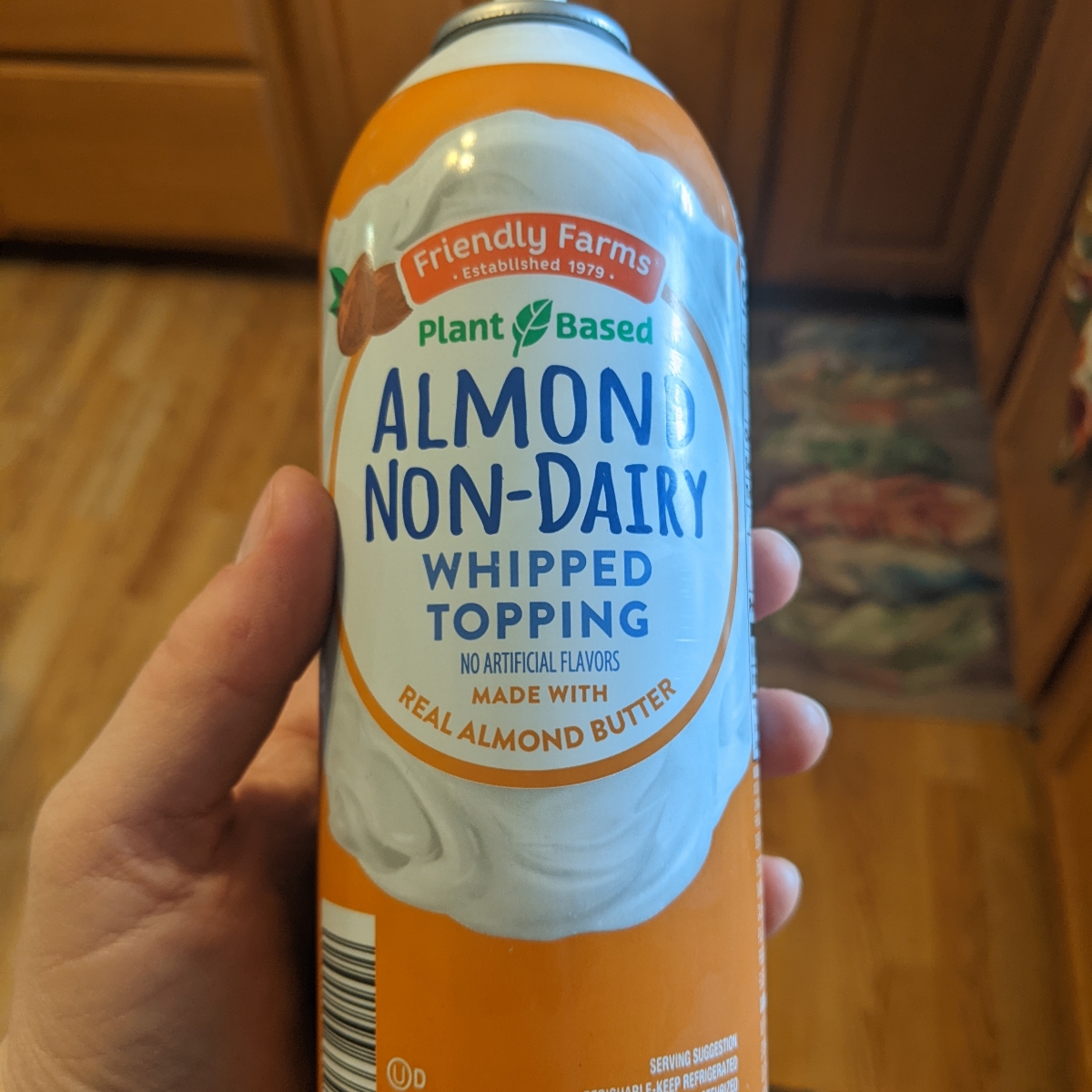Friendly Farms Plant Based Almond NonDairy Whipped Topping Reviews abillion