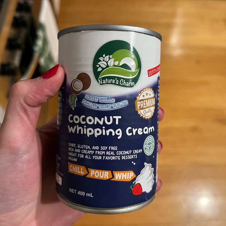 photo of Nature's Charm Coconut Whipping Cream shared by @jess-m-wright on  18 Dec 2022 - review