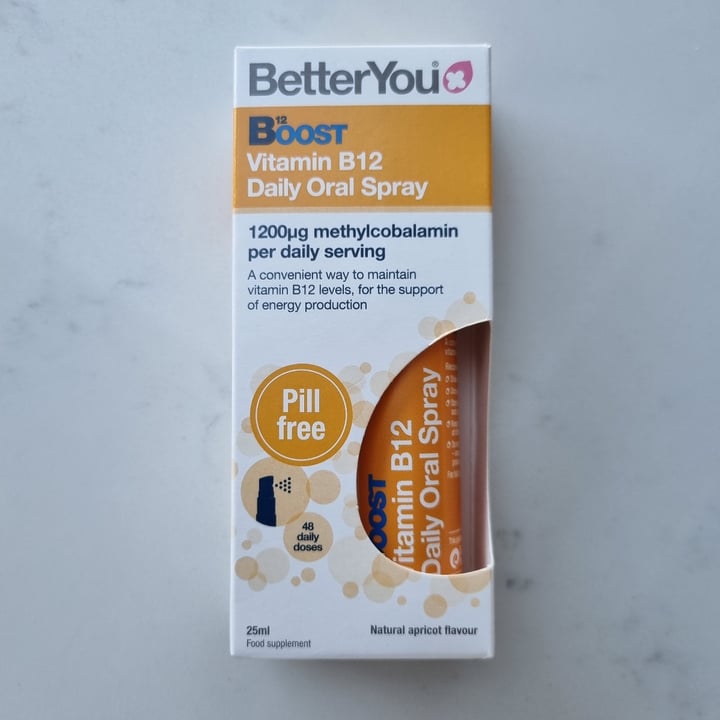 photo of BetterYou B12 Boost Daily Vitamin B12 Oral Spray shared by @shirinshah247 on  21 Jan 2023 - review