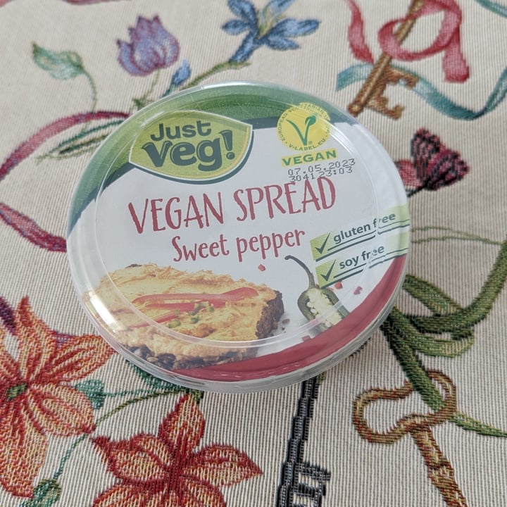 photo of Just Veg! (ALDI Italy) Vegan spread sweet pepper shared by @serenasofia on  28 Mar 2023 - review