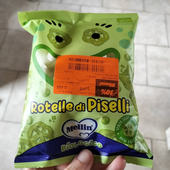Snack Rotelle Di Piselli Mellin Bio - 6 Confezioni Da 20g Per Bambini Dagli 8 Mesi - Foto 12