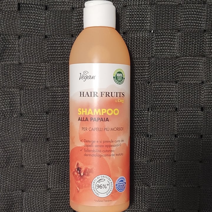 photo of Cien hair fruits shampoo alla papaya shared by @alessiagabbarrini on  05 Jan 2023 - review