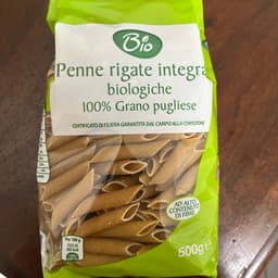 Bio penne integrali Di Grano Pugliese