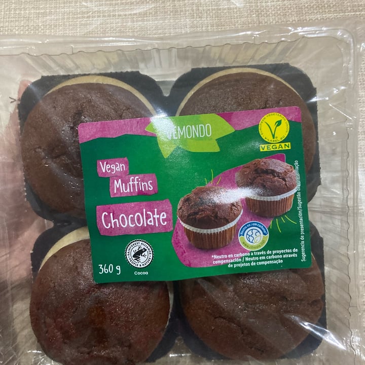 photo of Vemondo Chocolate muffins shared by @estelapolar on  15 Feb 2023 - review