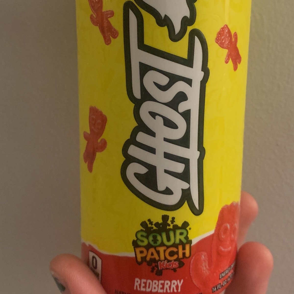 Ghost Sour Patch Kids Red berry Energy Drink Reviews abillion
