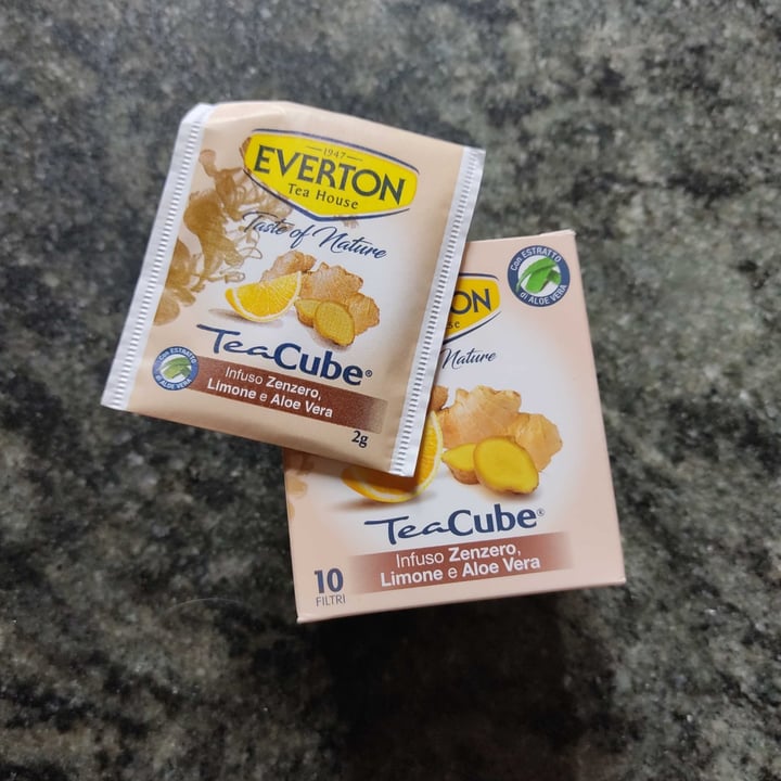 photo of Everton Tea Cube Tè Verde Aloe Vera E Scorze Di Limone shared by @claudyoli on  18 May 2023 - review