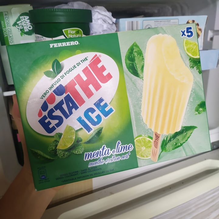 photo of Estathé Estathé Ice - Thè verde con menta e lime shared by @fraveganita on  05 Aug 2023 - review