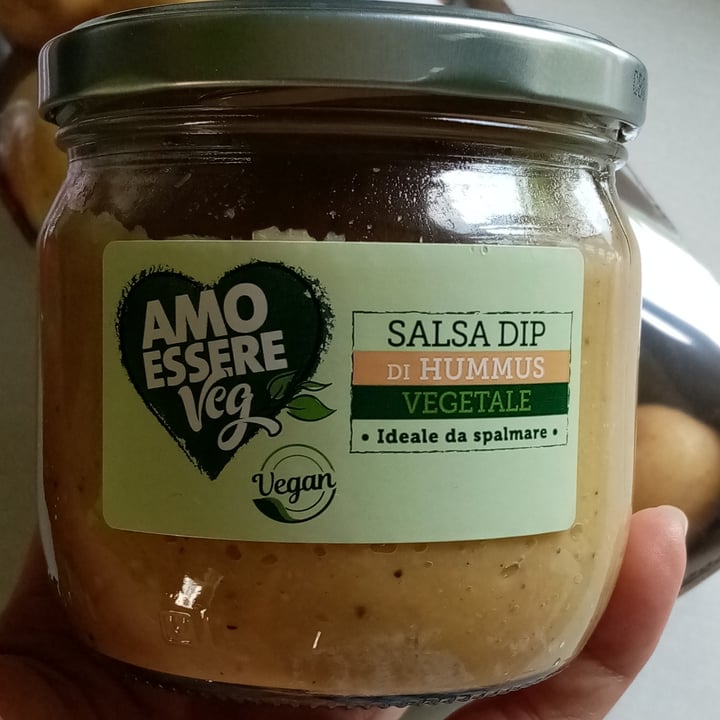 photo of Amo Essere Veg salsa dip di hummus shared by @valeveg75 on  02 Jul 2023 - review