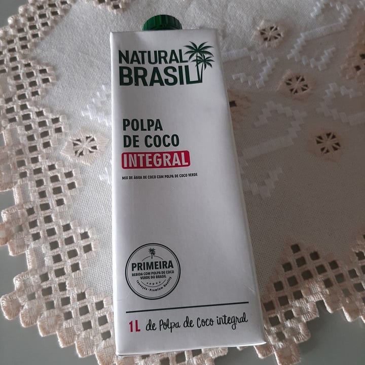 photo of Natural Brasil Água de Coco Polpa de  Coco shared by @marisabaldoni on  13 Mar 2023 - review