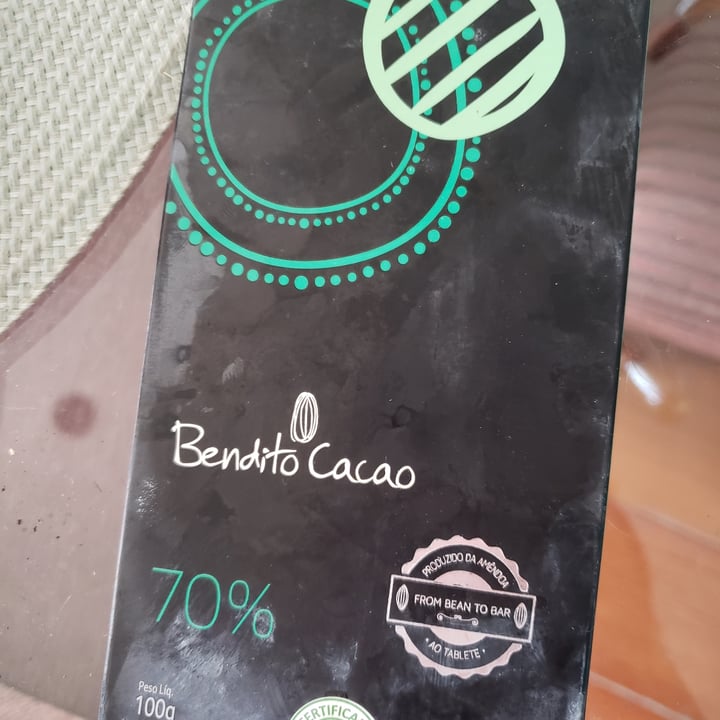 photo of Bendito Cacao Barra Bendito Cacau 70% shared by @carolmace on  04 Mar 2023 - review