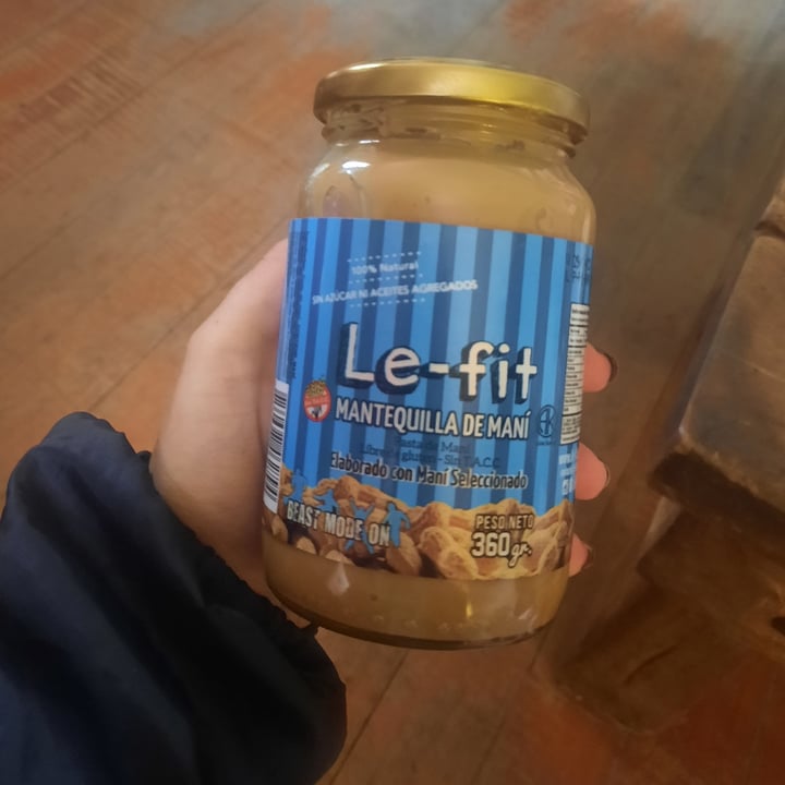 photo of Le-Fit Mantequilla De Mani shared by @marleneriolo on  16 Feb 2023 - review