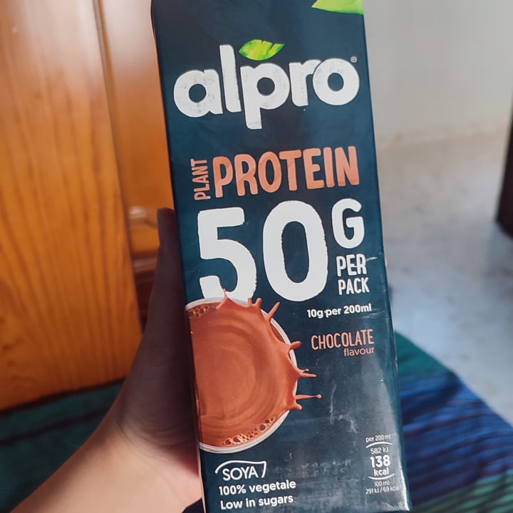 photo of Alpro Alpro Plant Protein Chocolate Flavour shared by @theandalusianqueer on  23 Jul 2023 - review