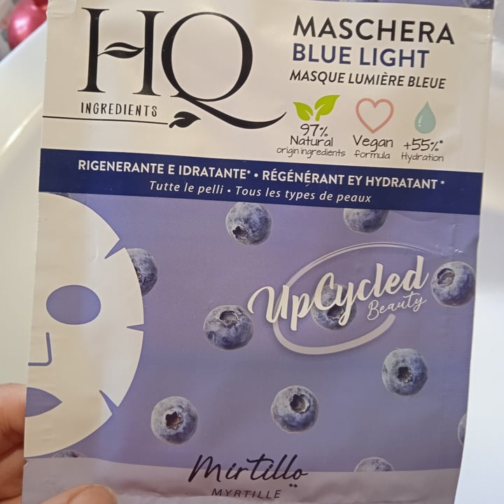 photo of HQ Maschera blue light shared by @polpettavegana on  13 May 2023 - review