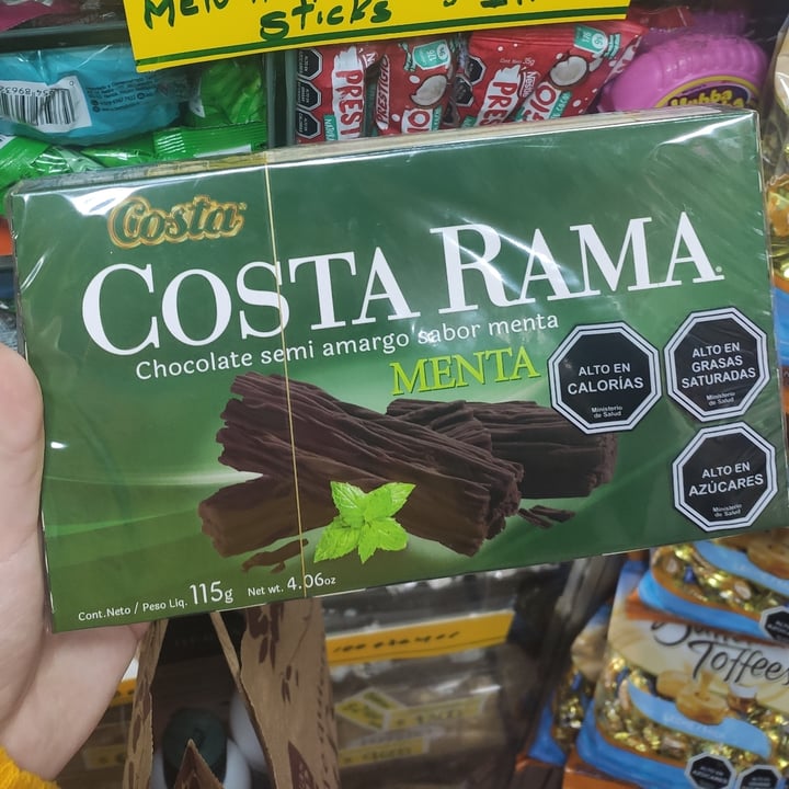 photo of Costa Chocolate costa rama Menta shared by @veganahambrienta on  08 Jun 2023 - review