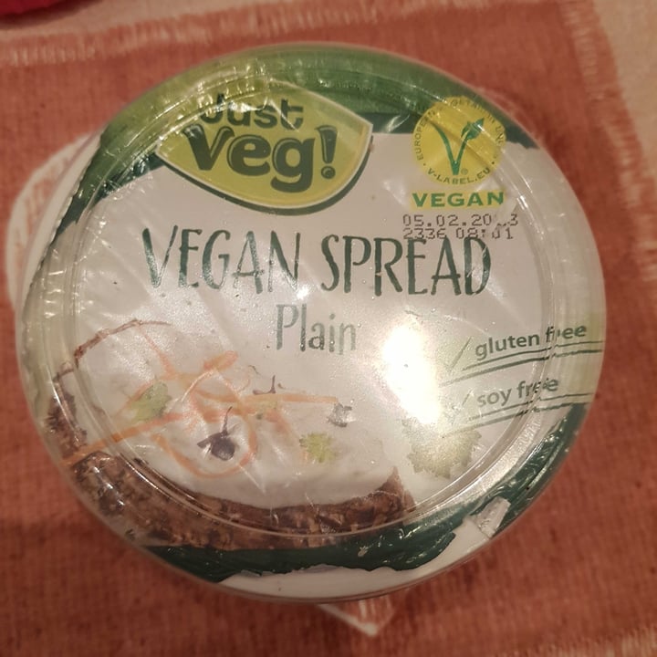 photo of Just Veg! (ALDI Italy) Vegan Spread Plain shared by @streppi9 on  16 Jan 2023 - review