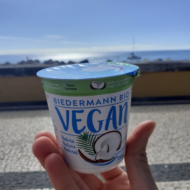 photo of Biedermann Bio Coconut yogurt dessert shared by @chinocia on  28 Mar 2023 - review