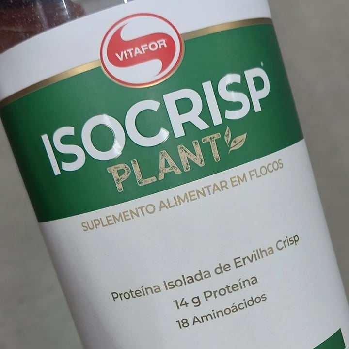 photo of Vitafor Isocrisp Proteina de Ervilha shared by @yarabastos on  15 Mar 2023 - review