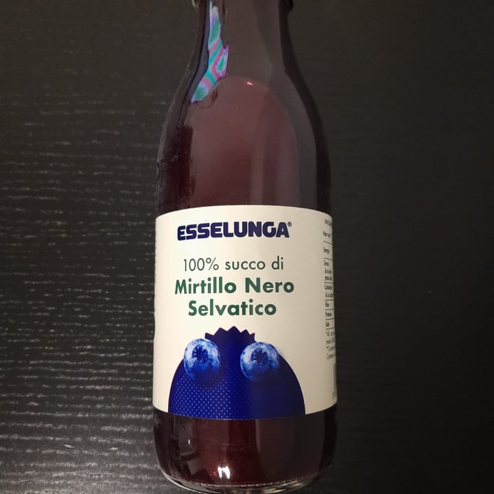 photo of Esselunga Succo Di Mirtillo Nero Selvatico shared by @ilmirko on  03 Mar 2023 - review