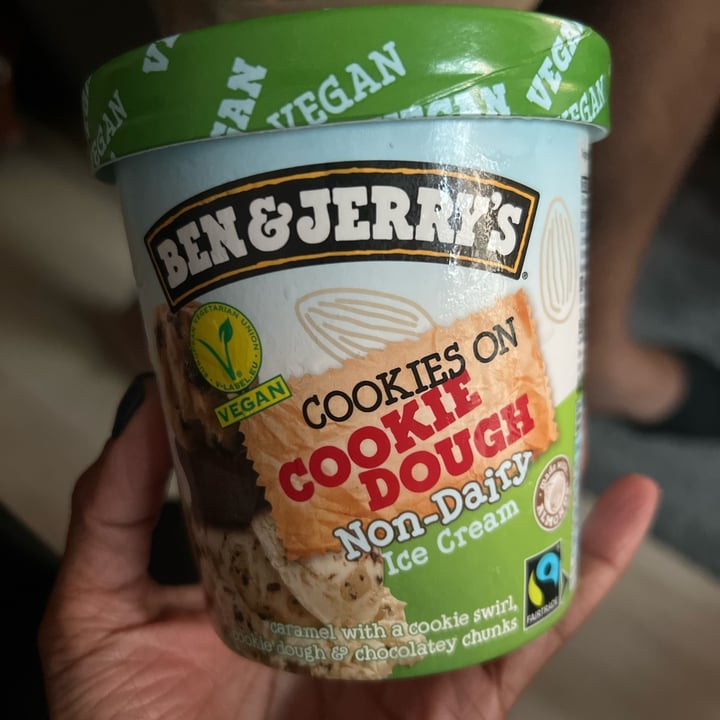photo of Ben & Jerry's chocolate chip cookie dough non dairy shared by @jush on  08 Aug 2023 - review