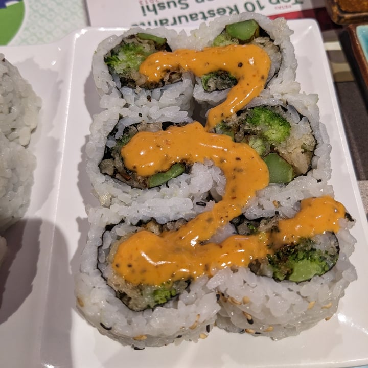 photo of Tenon Vegetarian Cuisine spicy broccoli roll shared by @jandrews on  30 Apr 2023 - review