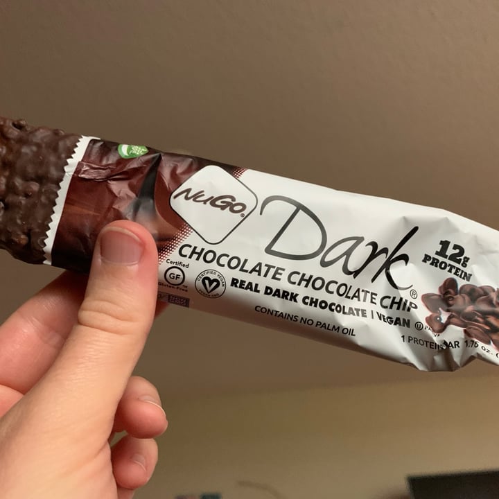 photo of NuGo Dark Chocolate Chip Protein Bar shared by @stargazer00742 on  16 Jul 2023 - review