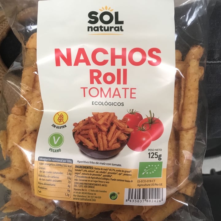 photo of Bio Sol Natura Nachos Roll Tomate shared by @edgar9999999999 on  15 Jan 2023 - review