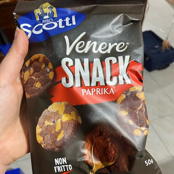 photo of Riso Scotti Venere snack paprika shared by @arasveg on  18 May 2023 - review