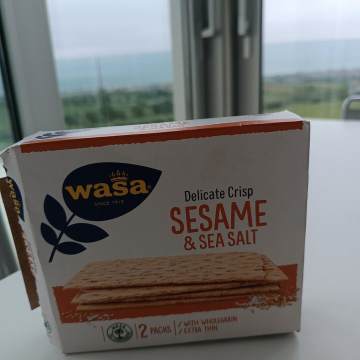 photo of Wasa Delicate crisp Sesame and sea salt shared by @danidea on  14 May 2023 - review