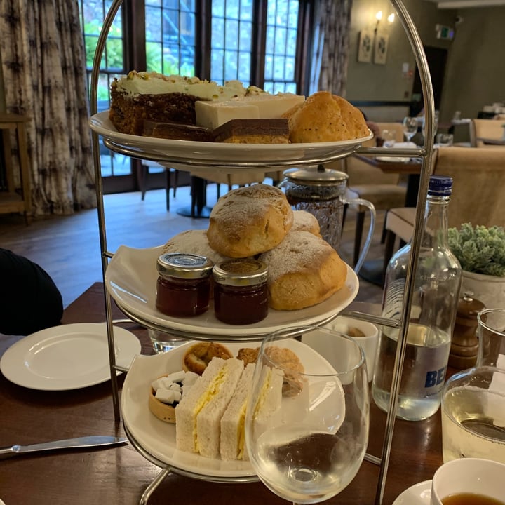 photo of Boringdon Hall Hotel and Spa Vegan Afternoon Tea shared by @pboeira on  15 Jan 2023 - review