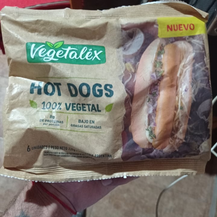 photo of Vegetalex Hot dogs 100% Vegetal shared by @juancitou on  19 Feb 2023 - review