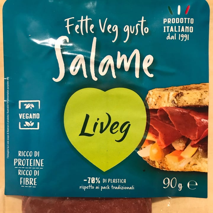 photo of Liveg Fette veg gusto salame shared by @albamartina06 on  08 Feb 2023 - review