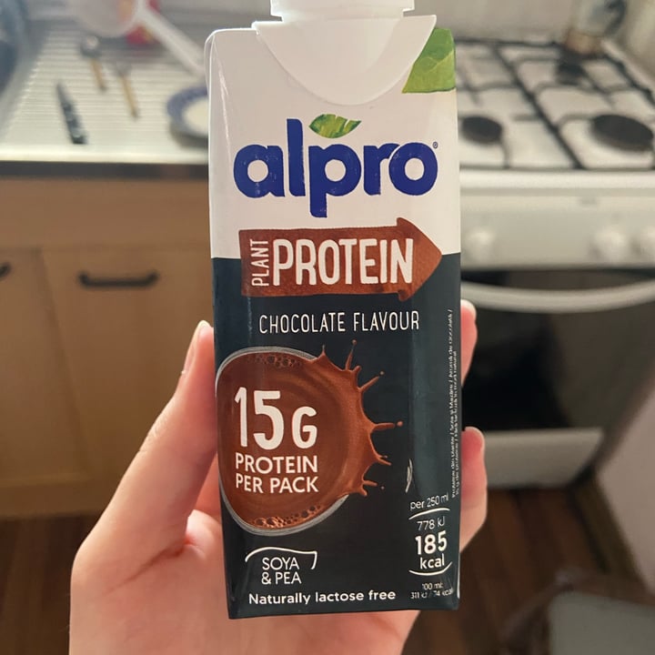 photo of Alpro 15g plant protein sabor chocolate shared by @saraxcix on  22 Jun 2023 - review