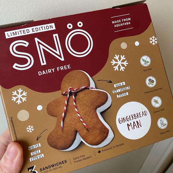 photo of Snö Gingerbread Man Sandwiches shared by @selene00 on  12 Aug 2023 - review