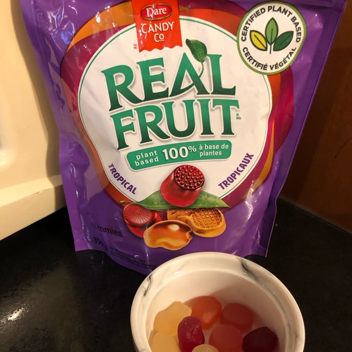 photo of Dare Real Fruit Plant Based Gummies - Tropical shared by @lindsaymcmindsay on  29 May 2023 - review