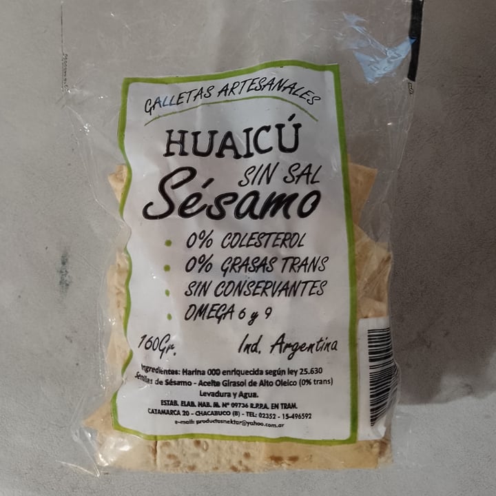 photo of Huaicú Huaicu Galletas De Sesamo shared by @bel123 on  17 May 2023 - review