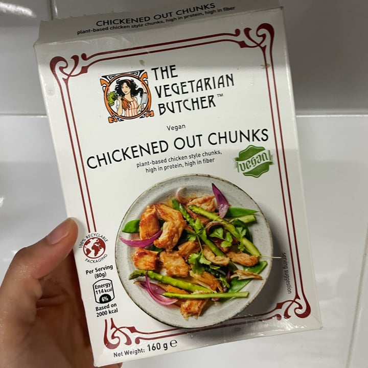 photo of The Vegetarian Butcher Chickened Out Chunks shared by @csquaree on  03 Mar 2023 - review
