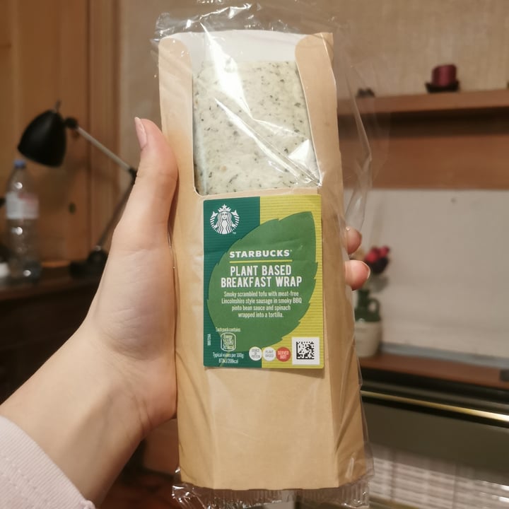photo of Starbucks Plant Based Breakfast Wrap shared by @arualtyrell on  12 Mar 2023 - review