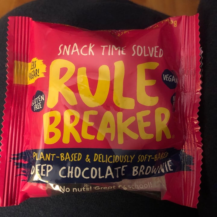 photo of Rule Breaker Snacks deep chocolate brownie shared by @oscargogh on  18 Jan 2023 - review