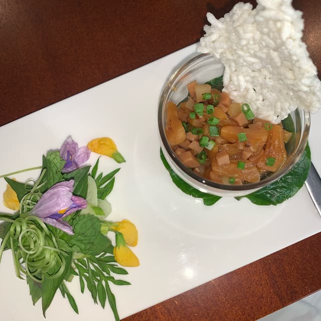 Photo of the dish “Braised Fermented Green Papaya With Pineapple”