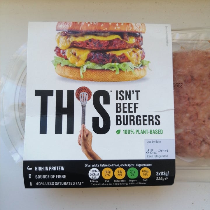 photo of THIS beef burgers shared by @kayra on  11 Jan 2023 - review