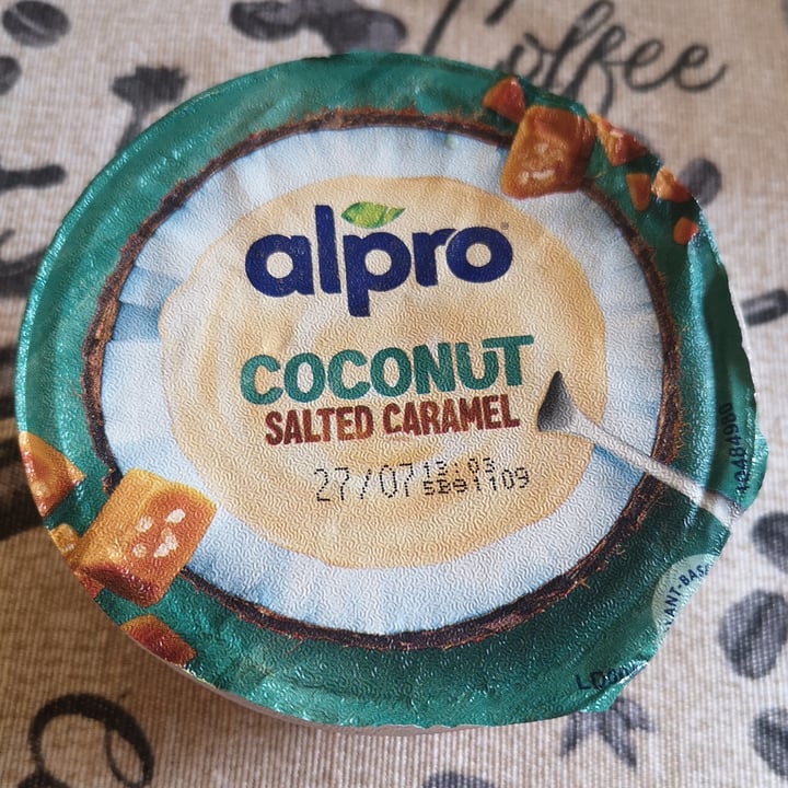 photo of Alpro absolut coconut salted caramel shared by @bertins on  15 Jun 2023 - review
