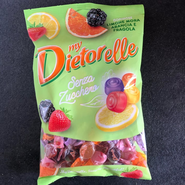 photo of Dietorelle Caramelle gommose Limone mora arancia e fragola shared by @glottaveg93 on  29 Apr 2023 - review