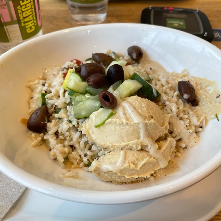 photo of Panera Bread Mediterranean Bowl shared by @avafortheanimals on  08 May 2023 - review
